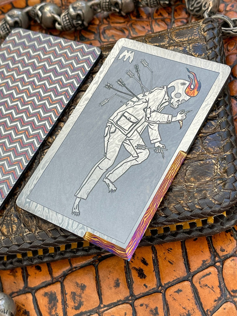 Timascus Urban Reaper Cutting Card™