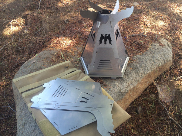 PHOENIX™ Wood-Burning Titanium Camp Stove – Mummert Knives