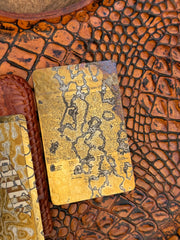 Black Timascus Gold “Independence Phoenix” Cutting Card™