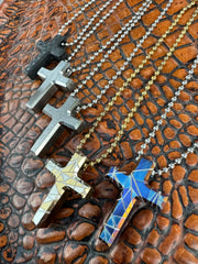 Titanium Cross Pendant