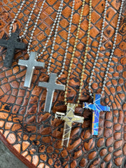Titanium Cross Pendant