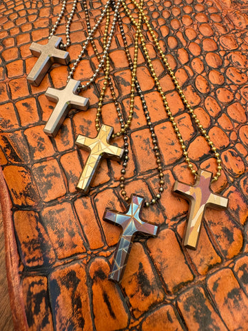 Titanium Cross Pendant