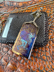 Timascus El Grincho’ SneakReaper Compact Cutting Card™