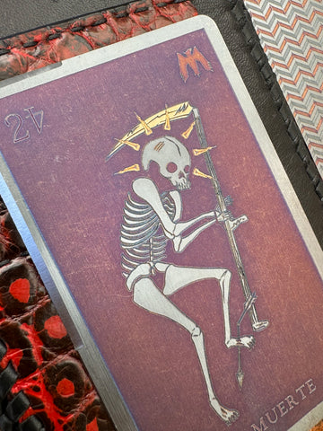 "Distressed La Muerte” Cutting Card™