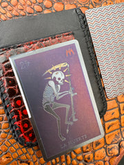 "Distressed La Muerte” Cutting Card™