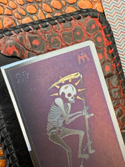 "Distressed La Muerte” Cutting Card™