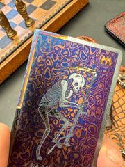 Timascus "La Muerte" Cutting Card™