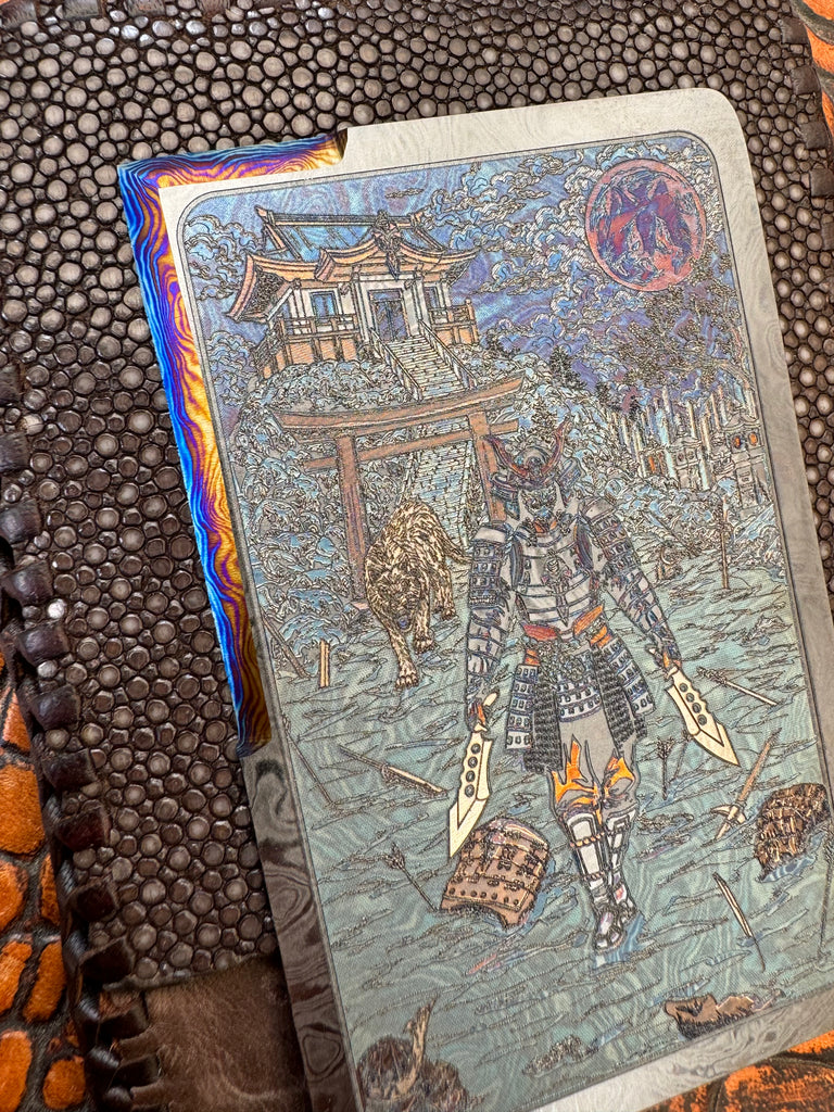 Timascus “Lord of War” Cutting Card™