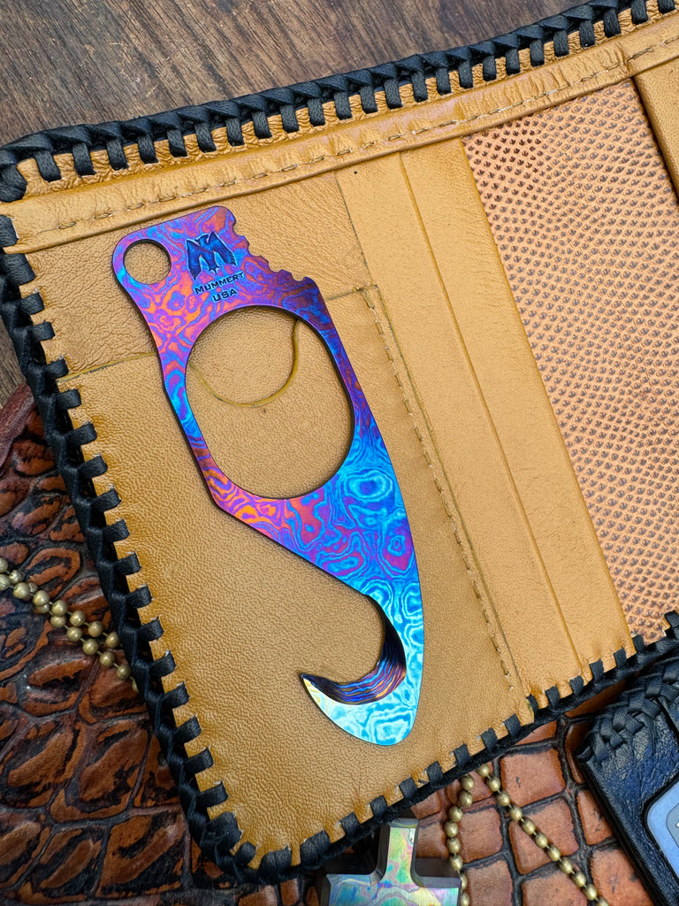 Mumb Cutter Timascus Mum-E-Cutter – Mummert Knives
