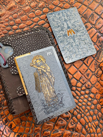 Timascus "La Flaka" Cutting Card™