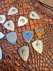 Timascus Sneakreaper Guitar Pick