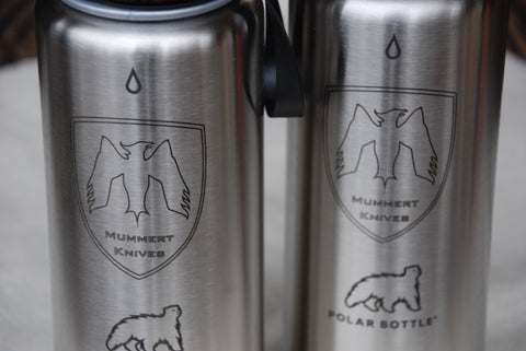 Mummert Knives Thermaluxe™ Vacuum Insulated Stainless Steel Water Bottle