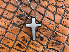 Titanium Cross Pendant