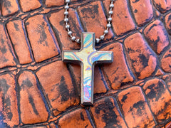 Timascus Cross Pendant