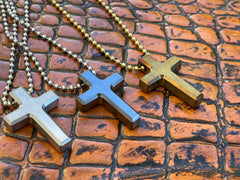 Titanium Cross Pendant