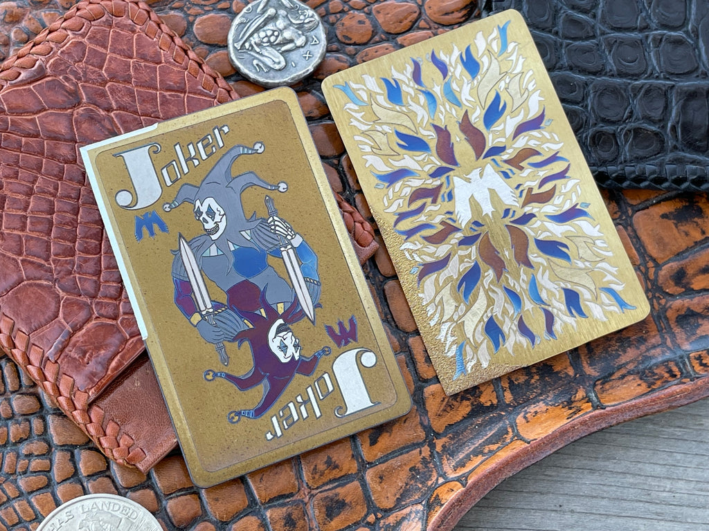 Gold Joker Card CC-L